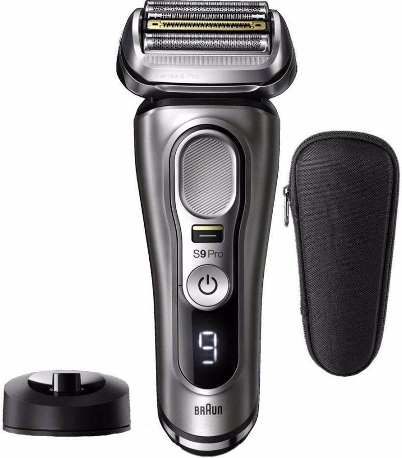 Braun Elektrisch scheerapparaat Series 9 Pro 9415s 4+1 scheerkop met prolift trimmer, met 60 min. accucapaciteit, wet&dry