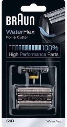 Braun Vervangende mesjes 51 compatibel met waterflex scheerapparaten