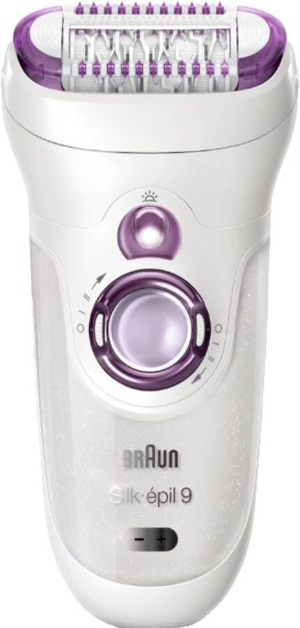 Braun Silk épil 9 SkinSpa 9 961 Wet & Dry Epilator en exfoliatiesysteem