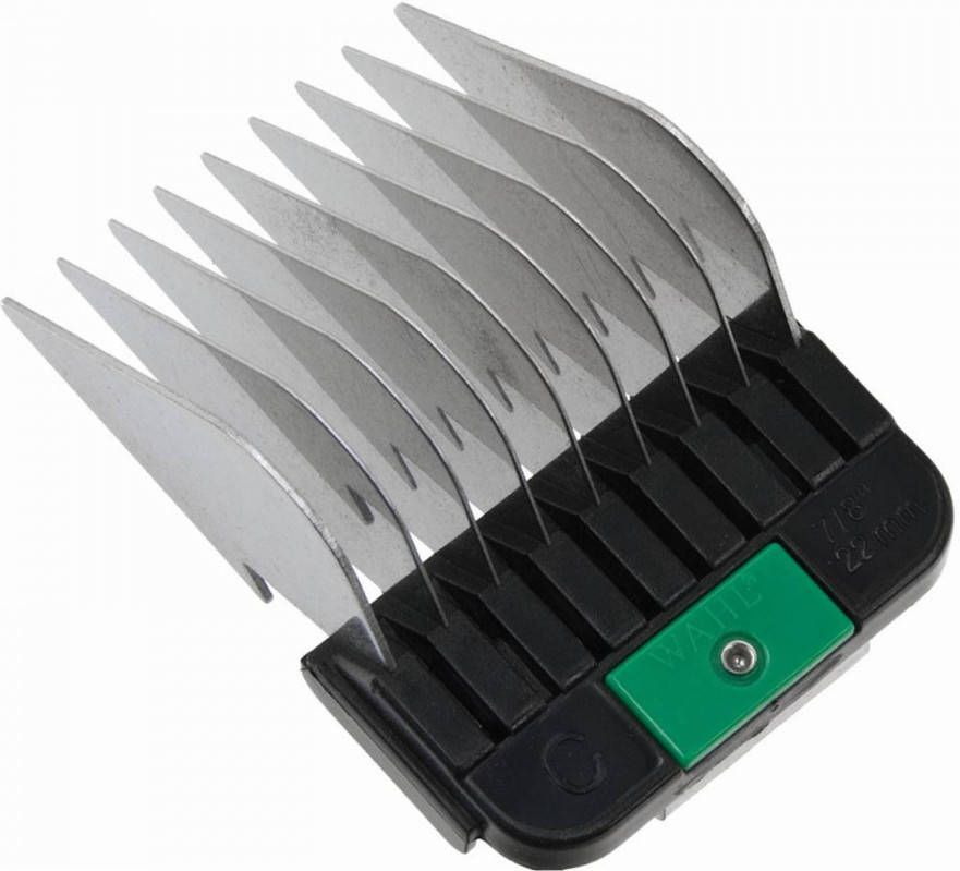 Moser Scheerkop Max45/50 Honden Fijn 22 Mm Rvs Zwart/zilver