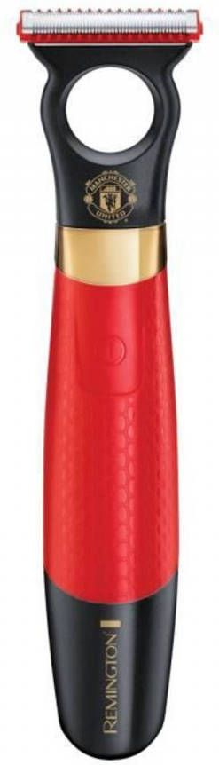 Remington Mb055 Manchester United Edition Duurzame Baardtrimmer, Waterdicht, Trimmen, Scheren, Stijlvol, Lithiumbatterij