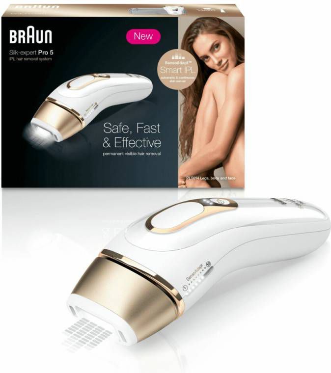 Braun Silk-expert Pro Silk·expert Pro 5 PL5014 Wit En Goud