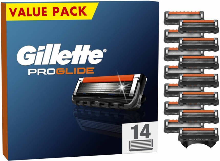 Gillette Scheermesjes ProGlide 14 stuks