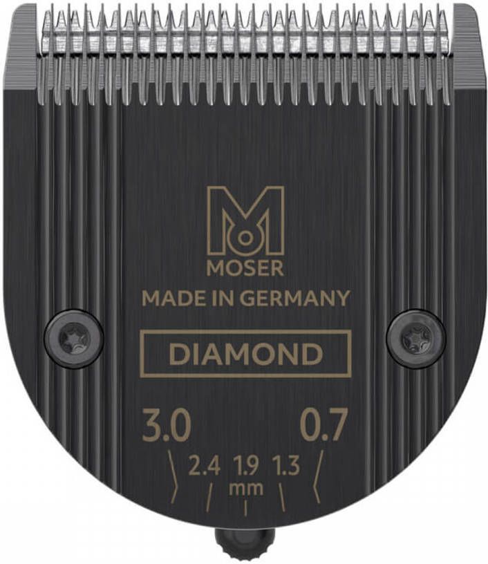 Moser Snijmes Diamond Blade Zwart 1854 7022 Tondeuse 0.7 3 mm