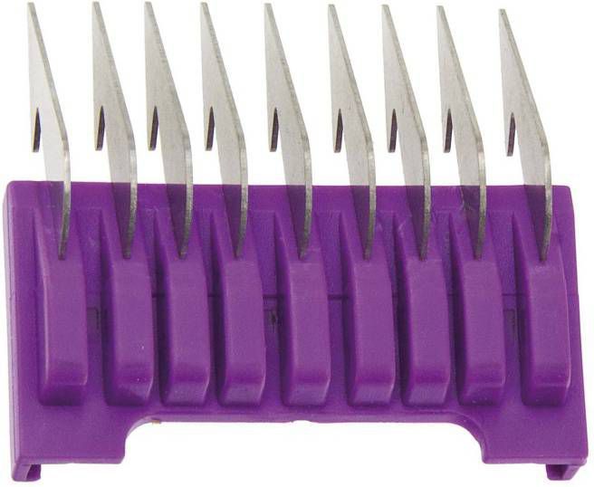 Wahl / Moser / Ermila Opzetkam Type 19 Plastic met Metalen Lamellen Nr. 2 6 mm