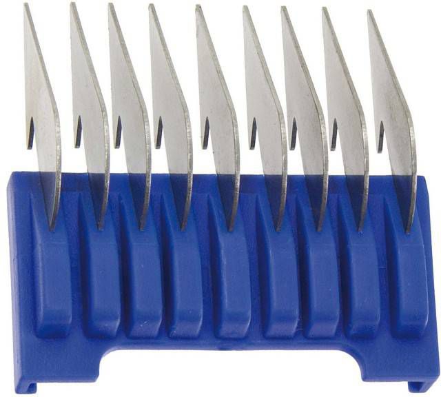 Wahl / Moser / Ermila Opzetkam Type 19 Plastic met Metalen Lamellen Nr. 3 10 mm