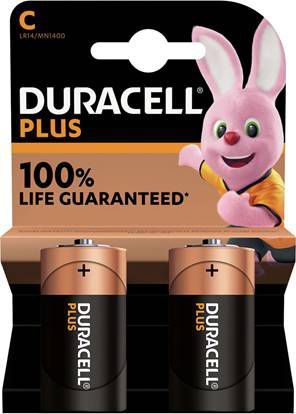 Duracell Plus Power C/LR14 Batterij 5009811 1.5V 2 St.