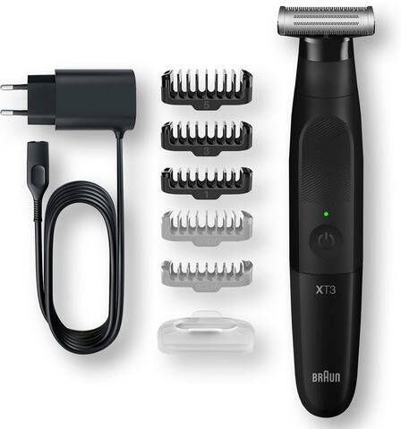 Braun Elektrisch scheerapparaat Series X Baardtrimmer XT3200 Bodygrooming set