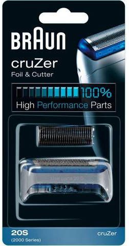 Braun 20S 2000 Cruzer scheerblad en messenblok