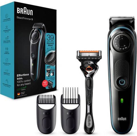Braun Tondeuse Baardtrimmer 5 BT5340 39 lengte instellingen