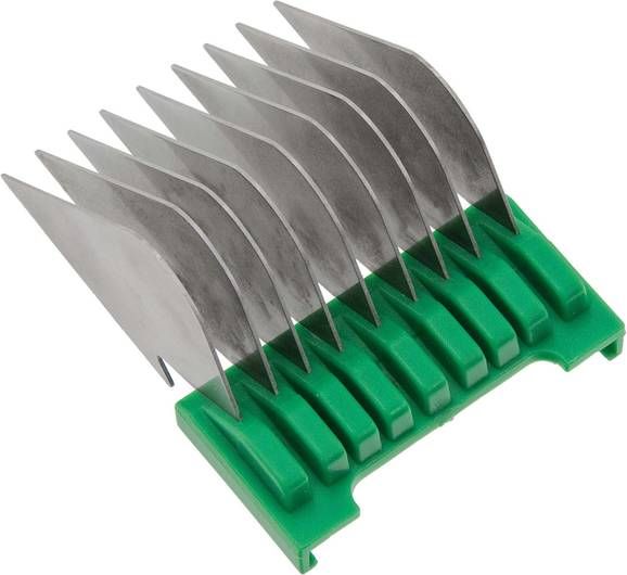 Wahl / Moser / Ermila Opzetkam Type 19 Plastic met Metalen Lamellen Nr. 7 22 mm
