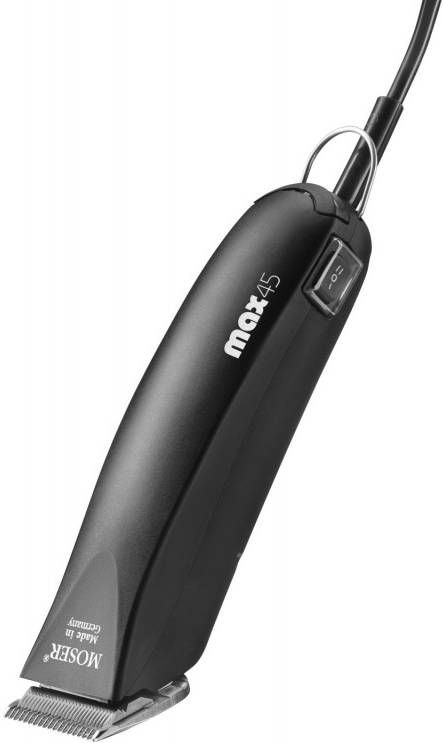 Moser Tondeuse Max45 Incl 1mm Kop Hondenvachtverzorging Zwart 45 Watt online kopen