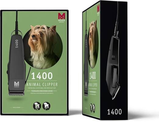 Moser Tondeuse Set 1400 Scheermachine Zwart 10 Watt