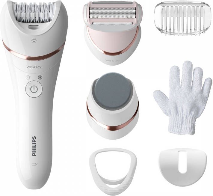 Philips Series 8000 BRE730/10 Wet & Dry Epileerapparaat