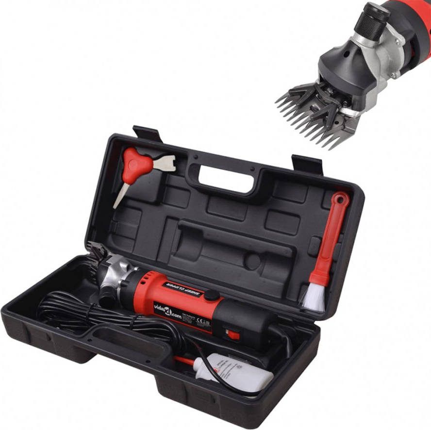VIDAXL 7 delige Schapentondeuseset 550W