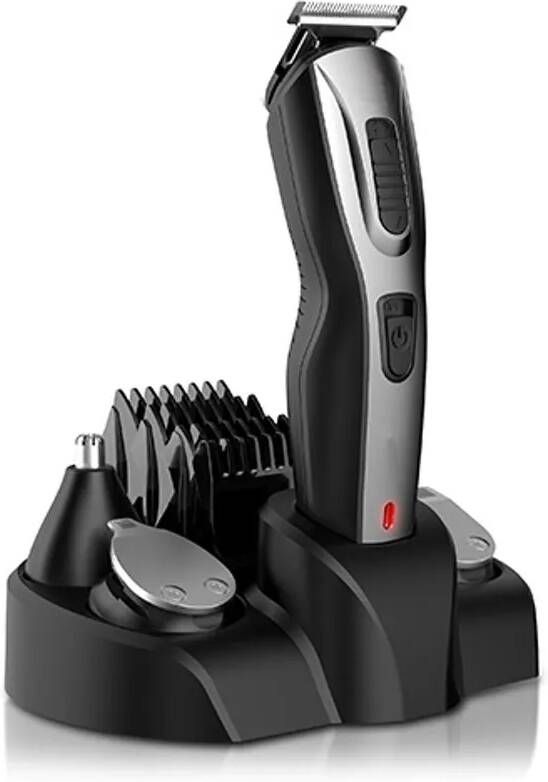 Trimmer 5 in 1 met accu: tondeuse, scheerapparaat en haartrimmer