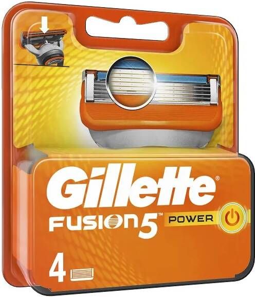 Gillette Een jaar lang scheren met Fusion Power 40 scheermesjes bespaar in Ã©Ã©n klap â¬50!