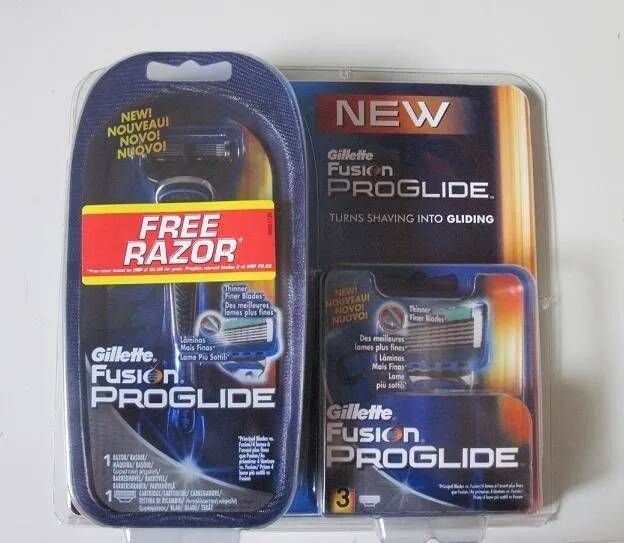 Gillette Fusion ProGlide systeem + 4 scheermesjes
