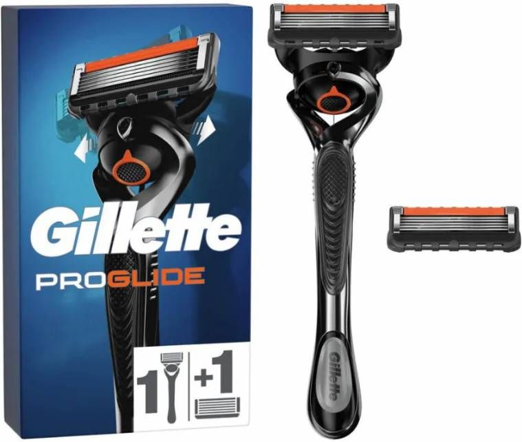 Gillette Fusion5 ProGlide Scheerhouder Met 2 Mesjes