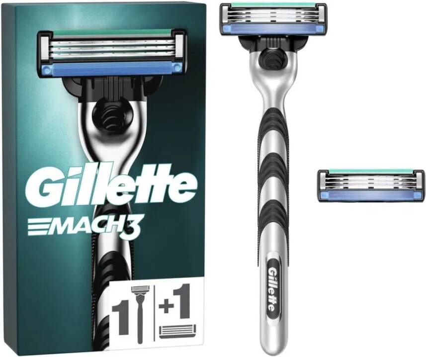 Gillette Mach3 Scheersysteem 2 mesjes