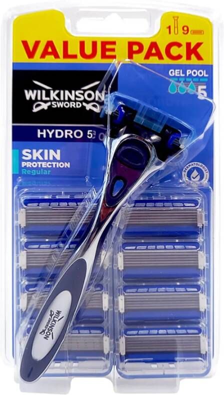 Wilkinson Hydro 5 Scheerapparaat +9 Scheermesjes