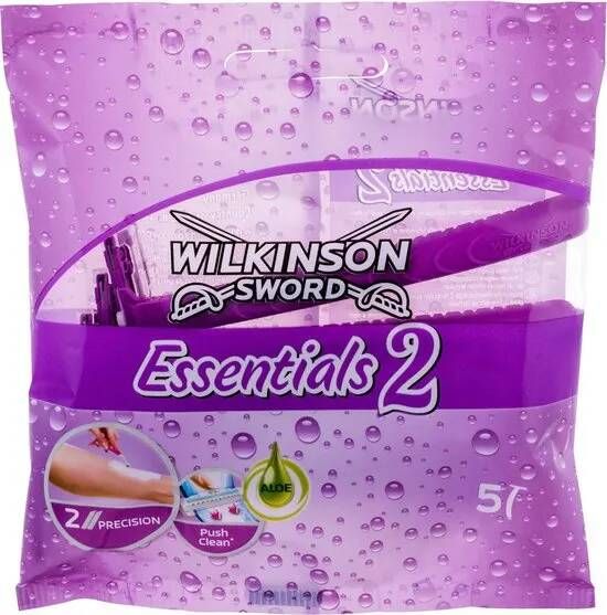 Wilkinson Sword Essentials 2 Wegwerpscheermesjes 5 Stuks
