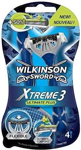 Wilkinson Sword Men Xtreme 3 Wegwerpmesjes Ultimate Plus 4 st.