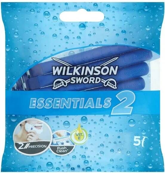 Wilkinson Wegwerpscheermesjes Essentials 2 For Men 5 stuks