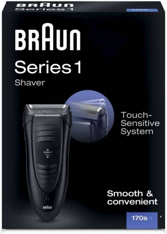 Braun Elektrisch scheerapparaat Series 1 170s 1 Werkt op netstroom