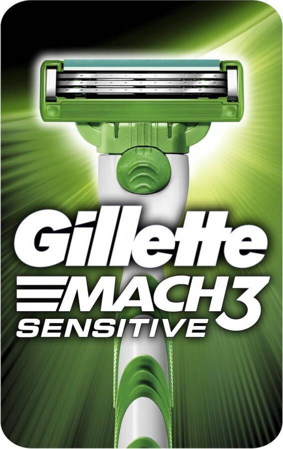 Gillette Mach3 Sensitive Apparaat + 1 Mes