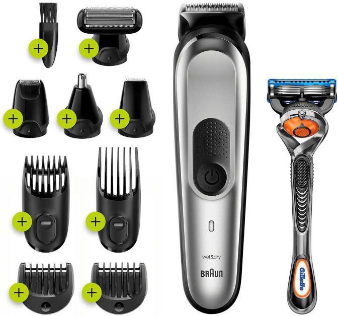 Braun MGK7220 Multi Grooming Kit 10 in 1 Trimmer Wet&Dry